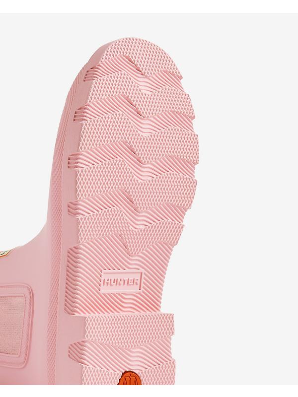 Hunter Unisex Downpour Chelsea Boots - Parfait Pink Image 4