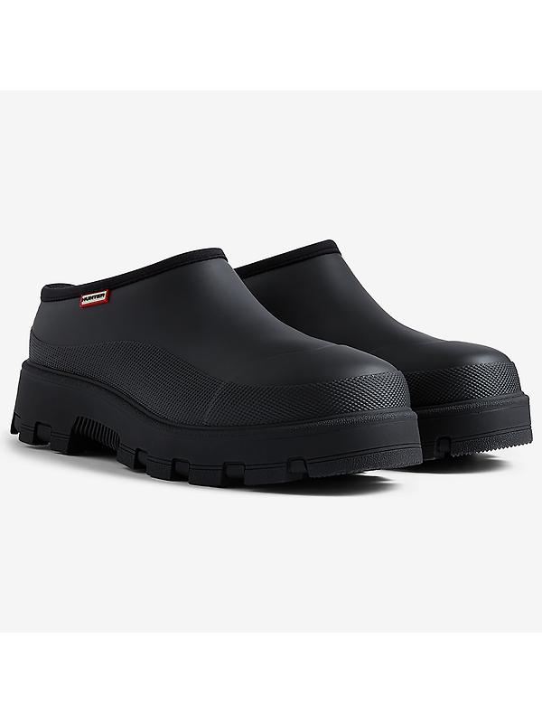 Hunter Unisex Elements Clogs - Black Image 2