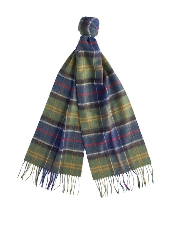 Product image of Barbour Wool/Cashmere Tartan Scarf - Classic Tartan
