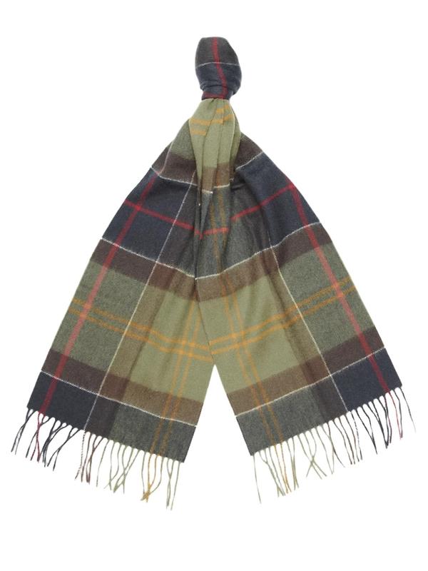 Product image of Barbour Cashmere Tartan Scarf - Classic Tartan