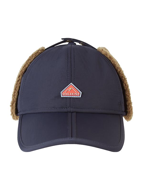 Sealskinz Upton Waterproof Extreme Cold Weather Puffer Hat - Navy Image 1
