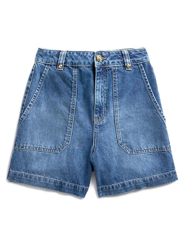 Product image of Holland Cooper Women's Utility Denim Shorts - Denim