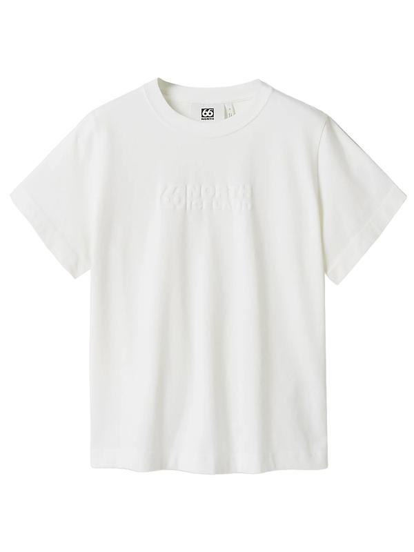 66°North Women's Borgir T-Shirt - Bright White Product Image
