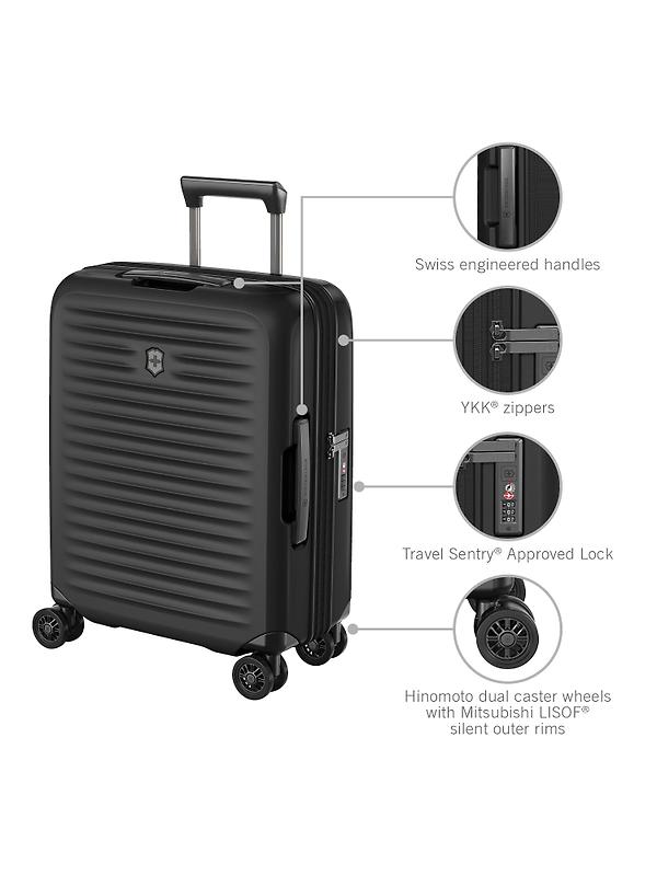 Victorinox Airox Advanced Global Carry-On Hardside Cabin Case - Black Image 6
