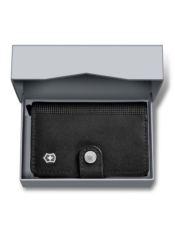 Victorinox Altius Secrid Leather Card Wallet - Black Image 3
