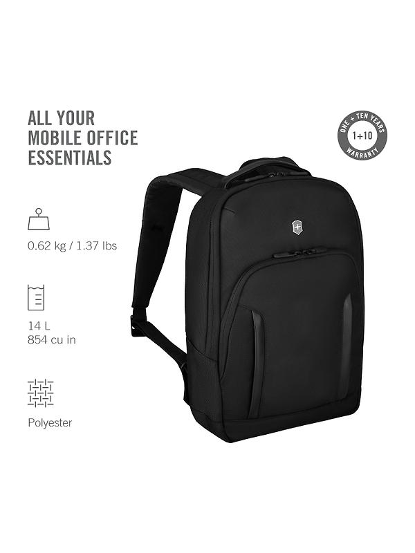 Victorinox Altmont Professional Slim 14'' City Laptop Backpack - Black Image 3