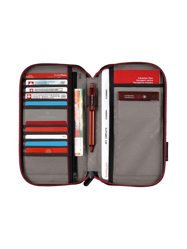 Victorinox Travel Essentials Travel Organiser with RFID - Black Image 2