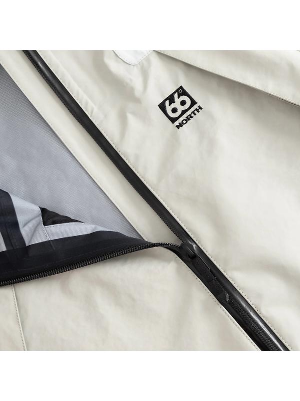 66°North Men's Dyngja Shell Jacket - Dark Stone Image 3