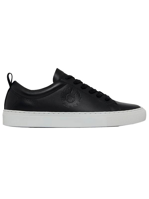 Belstaff Men's Nappa Leather Walton Trainers - Black Image 1