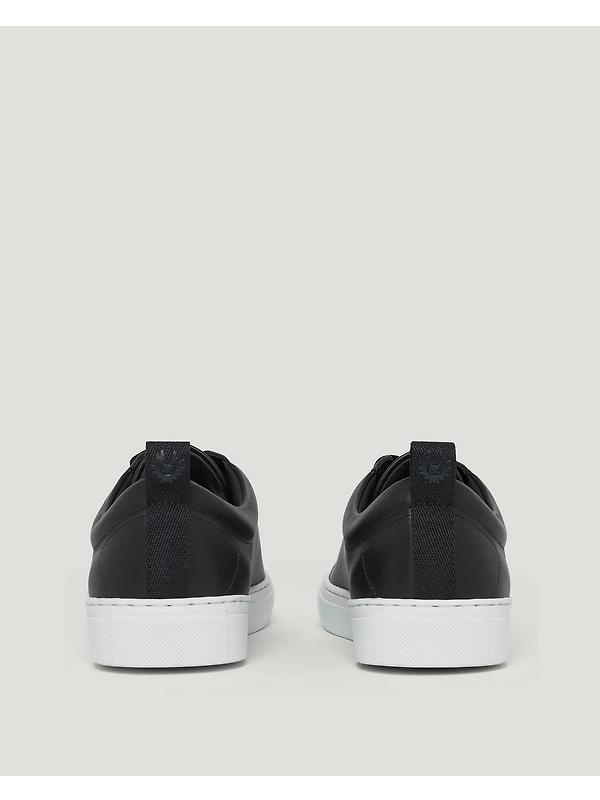 Belstaff Men's Nappa Leather Walton Trainers - Black Image 4