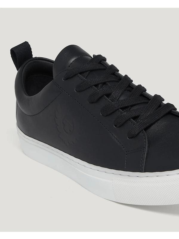 Belstaff Men's Nappa Leather Walton Trainers - Black Image 5