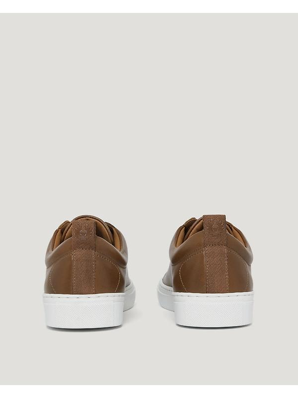 Belstaff Men's Nappa Leather Walton Trainers - Cork Image 4