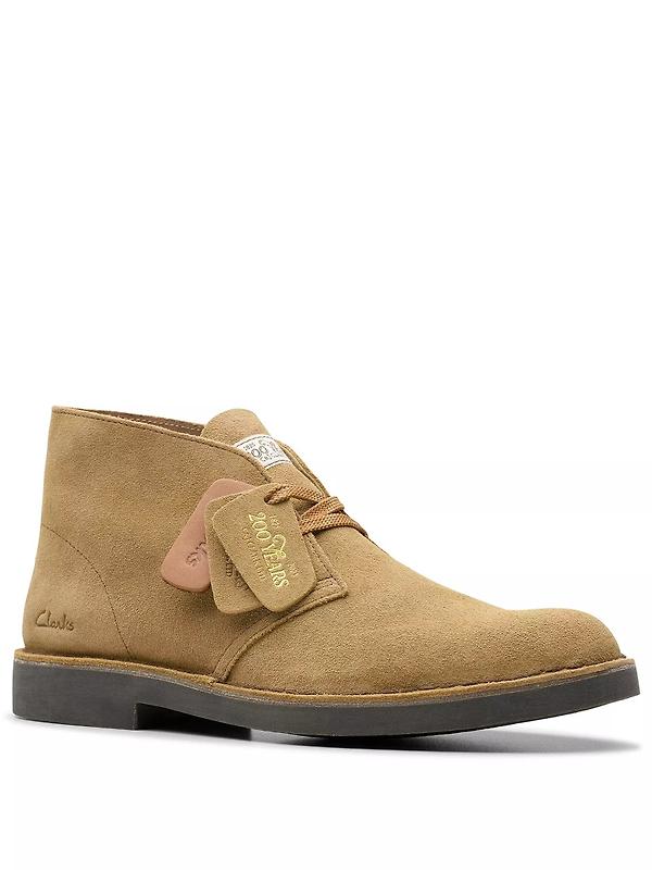 Clarks Men's Desert Boot Evo Suede - Dark Sand Suede Image 2