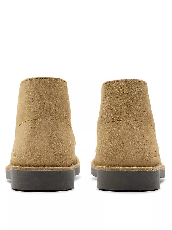 Clarks Men's Desert Boot Evo Suede - Dark Sand Suede Image 3