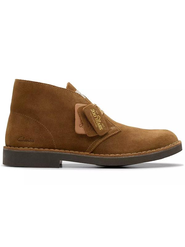 Clarks Men's Desert Boot Evo Suede - Cola Suede Image 1