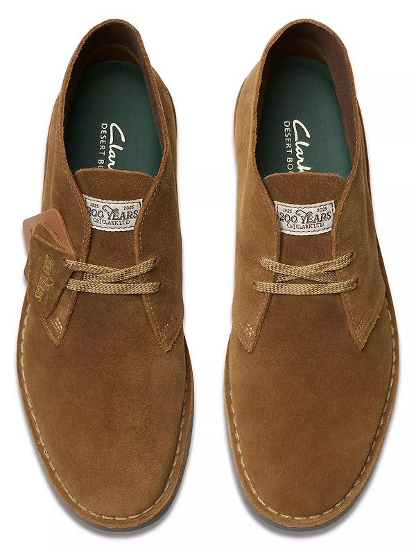 Clarks Men's Desert Boot Evo Suede - Cola Suede Image 4