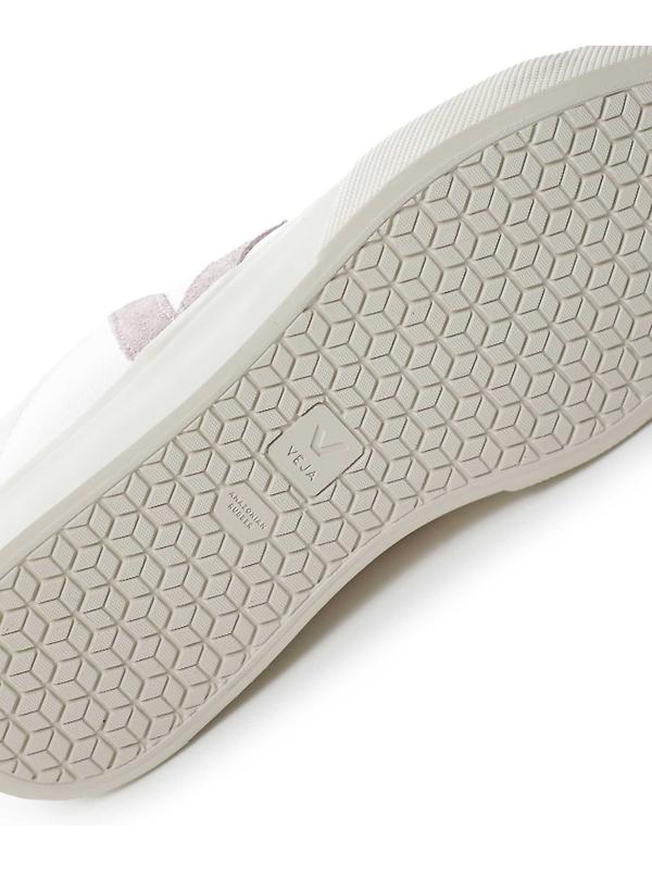 VEJA Women's Campo Leather Sneaker - White Babe Image 6