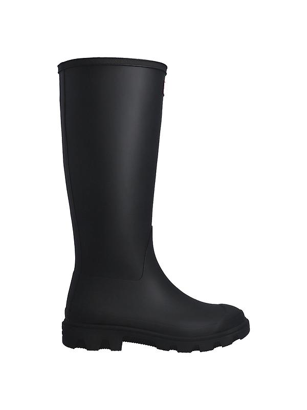 Hunter Women's Downpour Tall Wellington Boots - Black Product Image
