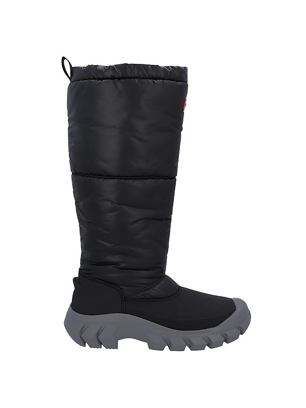 Hunter Women's Glacier Tall Snow Boots - Black/Mere Product Image