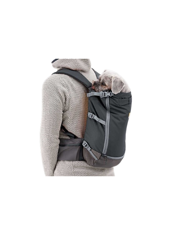 RUFFWEAR Hitch Hiker Dog Backpack Carrier - Basalt Grey Image 2