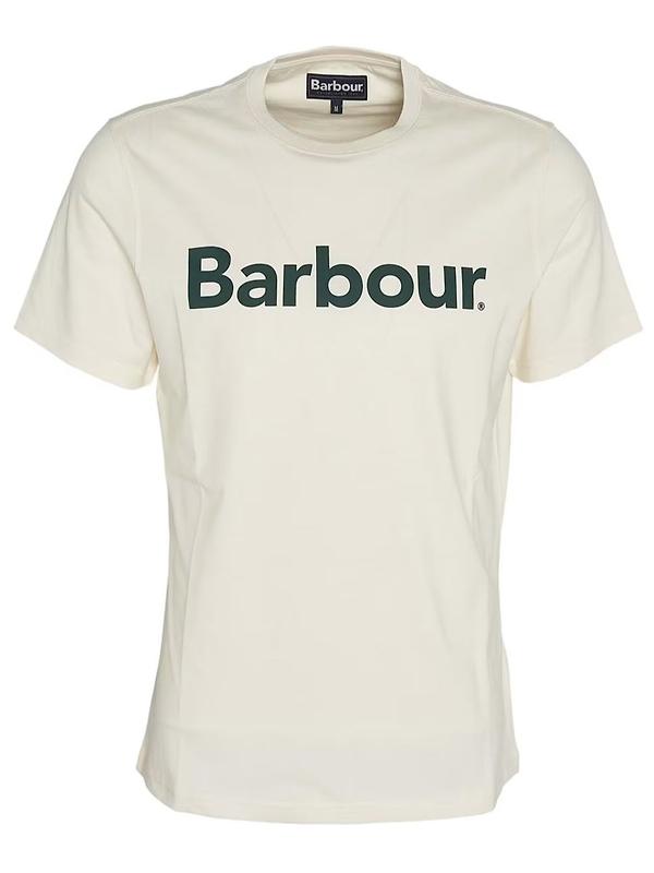 Product image of Barbour Men's Logo T-Shirt - Whisper White