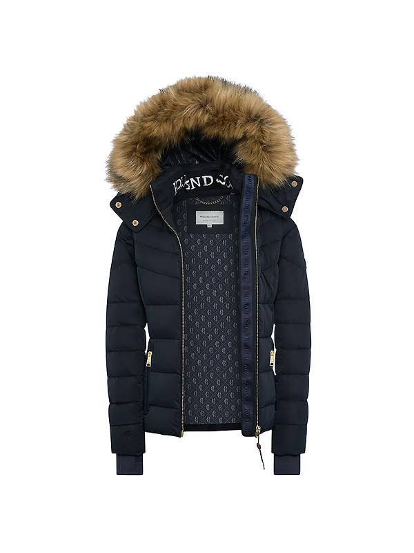 Holland Cooper Women's Whistler Puffer Jacket - Ink Navy Natural Image 10