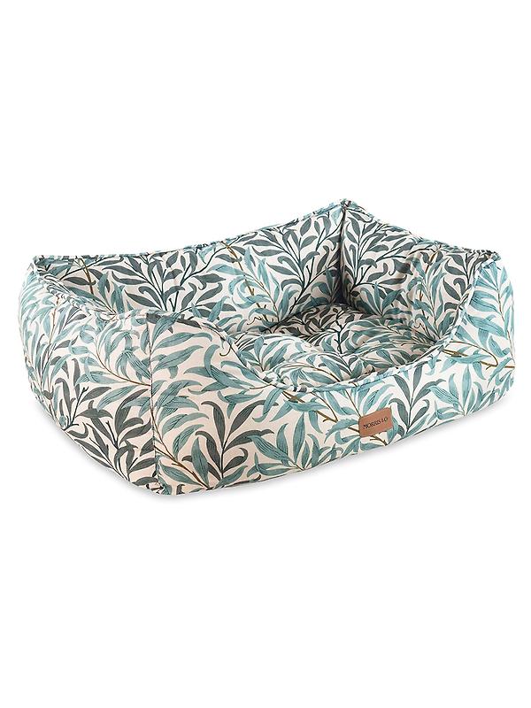 William Morris Square Dog Bed - Willow Bough Print Image 4