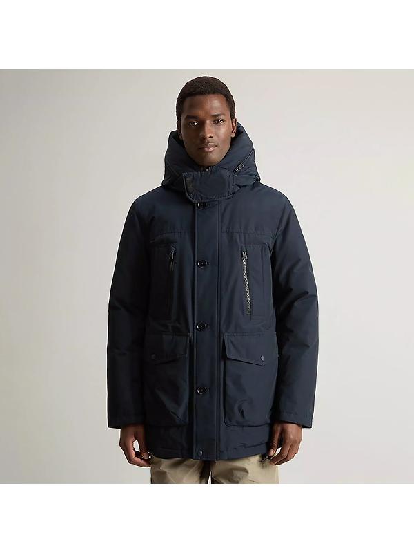 Woolrich Men's Arctic Evolution Parka - Melton Blue Image 2