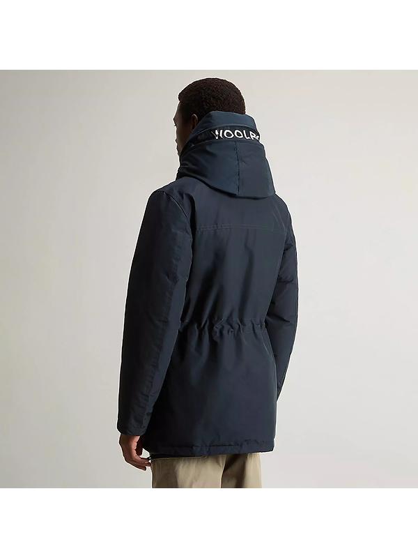 Woolrich Men's Arctic Evolution Parka - Melton Blue Image 5