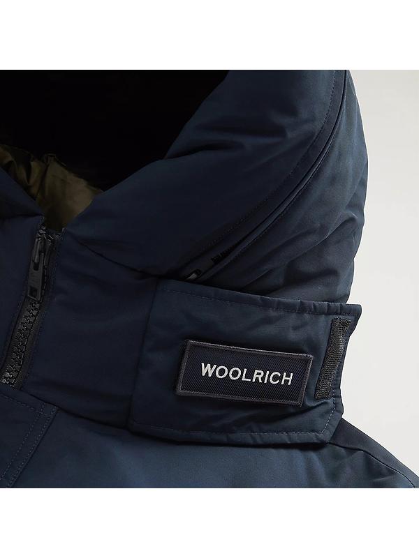 Woolrich Men's Arctic Evolution Parka - Melton Blue Image 8