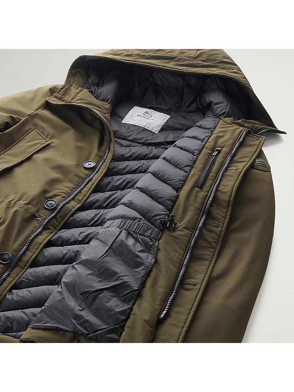 Woolrich Men's Arctic Stretch Down Parka - Dark Green Image 10