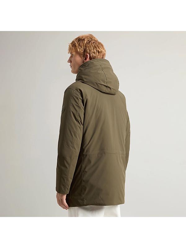 Woolrich Men's Arctic Stretch Down Parka - Dark Green Image 4