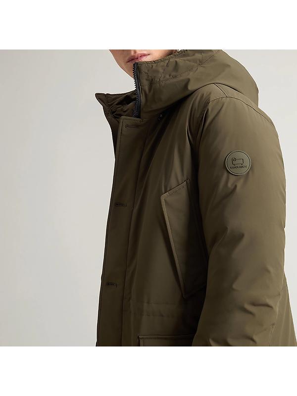 Woolrich Men's Arctic Stretch Down Parka - Dark Green Image 5