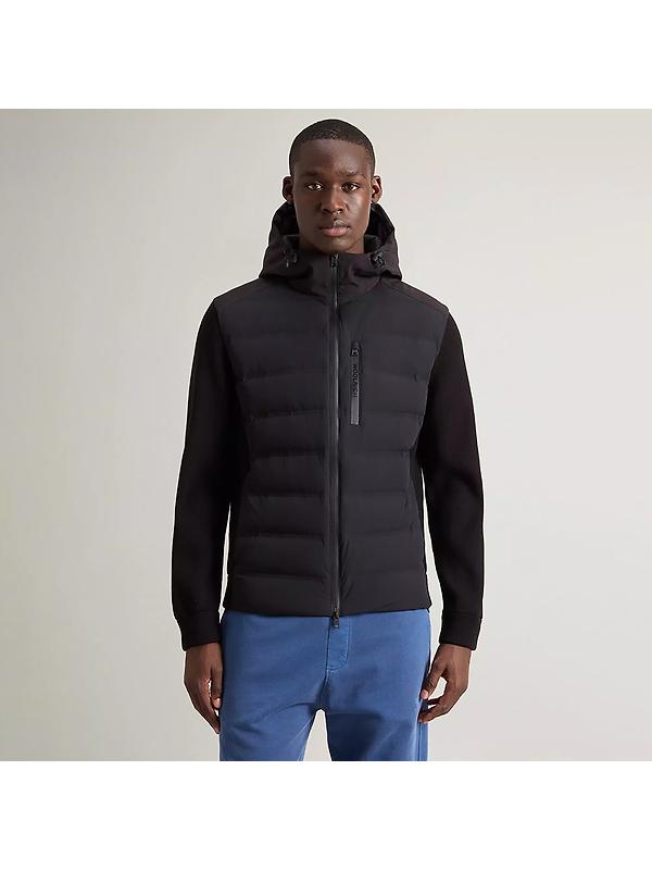 Woolrich Men's Bering Hybrid Jacket - Black Image 2