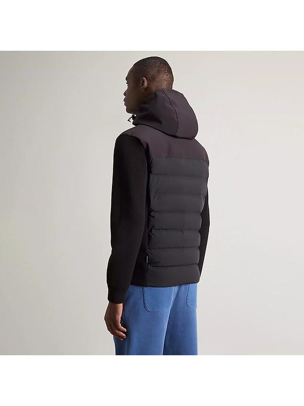 Woolrich Men's Bering Hybrid Jacket - Black Image 4