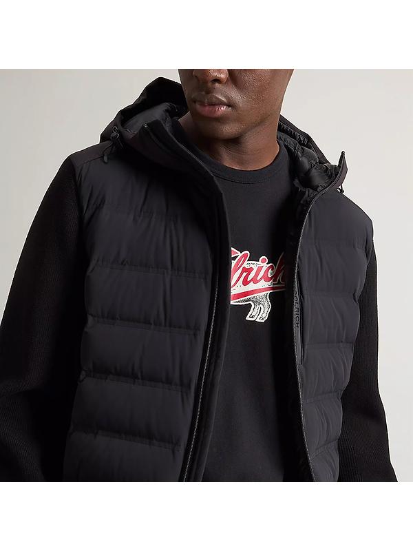 Woolrich Men's Bering Hybrid Jacket - Black Image 5