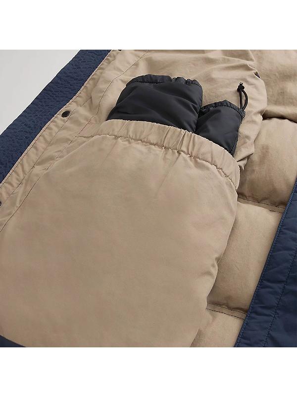 Woolrich Men's Garment-Dyed Quilted Nylon Vest - Melton Blue Image 9