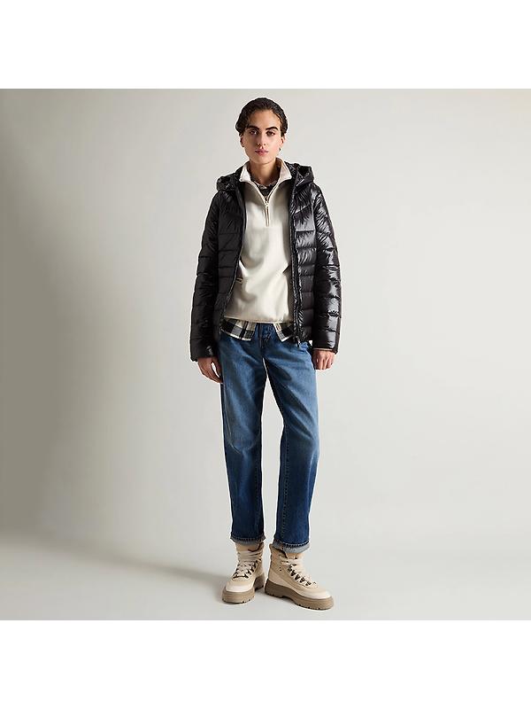 Woolrich Women's Aliquippa Lightweight Down Jacket - Black Image 3