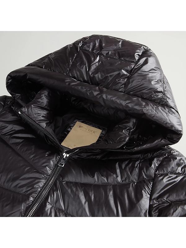 Woolrich Women's Aliquippa Lightweight Down Jacket - Black Image 6