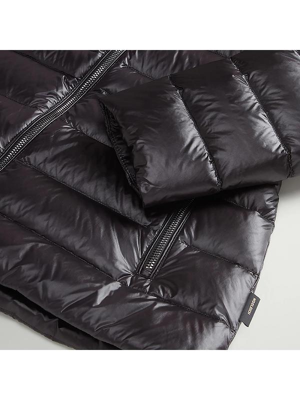 Woolrich Women's Aliquippa Lightweight Down Jacket - Black Image 7