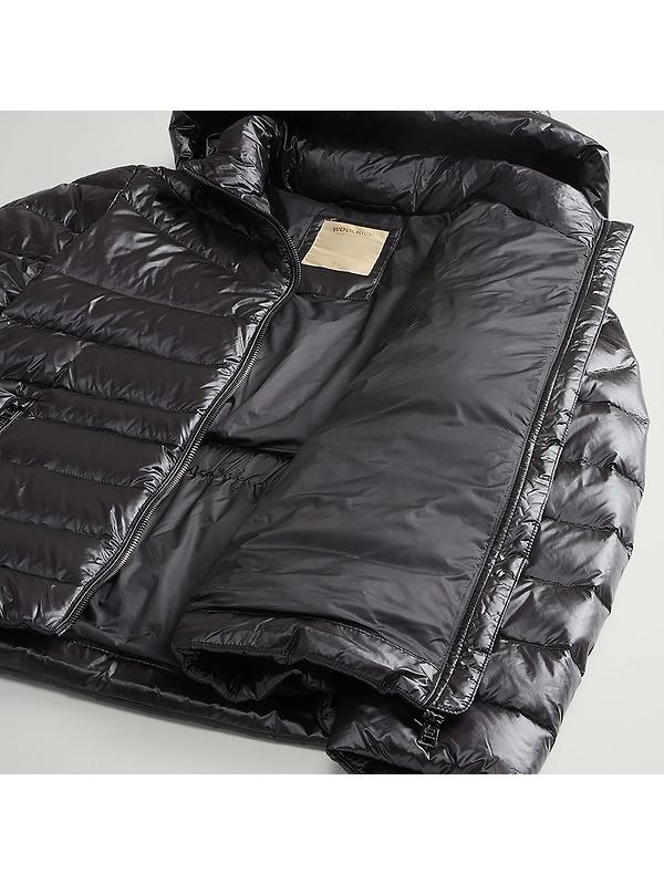 Woolrich Women's Aliquippa Lightweight Down Jacket - Black Image 8