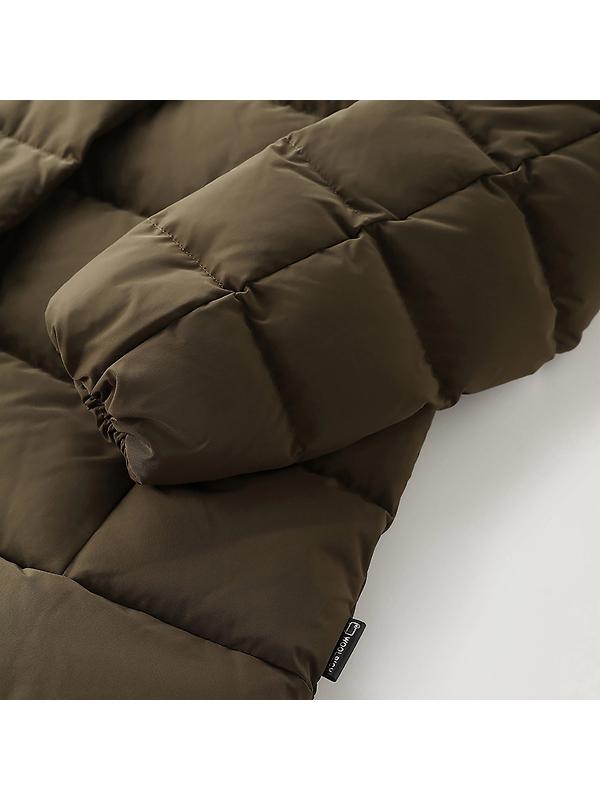 Woolrich Women's Puffy Prescott Parka - Dark Green Image 7