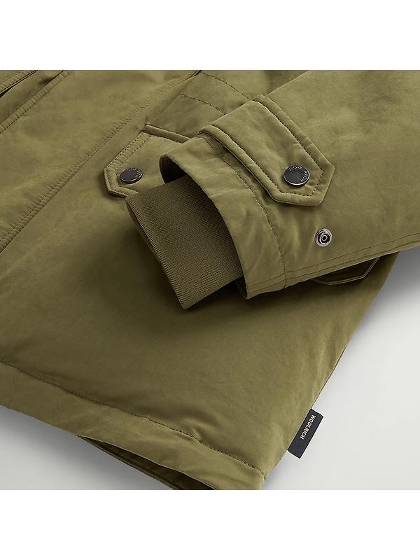 Woolrich Women's Short Arctic Parka - Greenstone Image 9