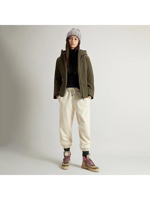 Woolrich Women's Short Firth Down Parka - Dark Green Image 3