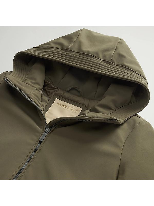 Woolrich Women's Short Firth Down Parka - Dark Green Image 6