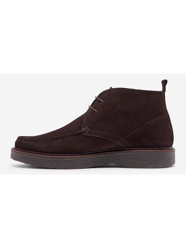 Oliver Sweeney Men's Xixona Calf Suede Moccasin Boots - Chocolate Image 5