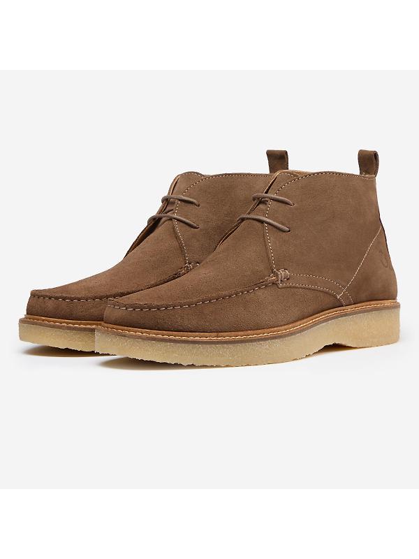 Oliver Sweeney Men's Xixona Calf Suede Moccasin Boots - Taupe Image 3