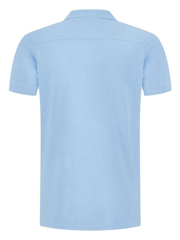 Lyle & Scott Men's Natural Dye Polo - Caribe Image 2