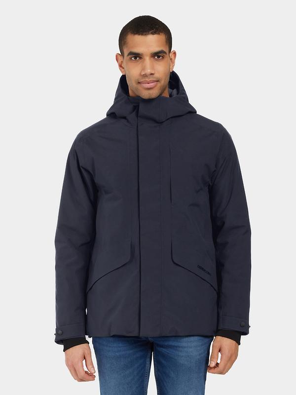 Didriksons Men's Adam Parka Jacket - Dark Night Blue Image 2