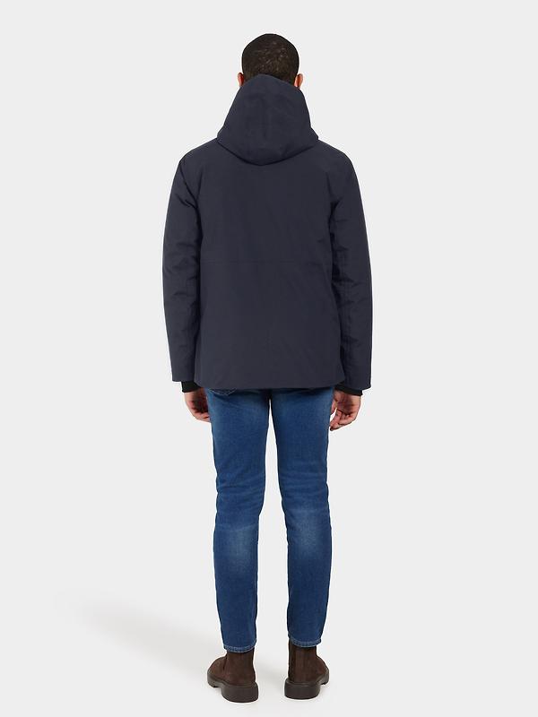 Didriksons Men's Adam Parka Jacket - Dark Night Blue Image 6